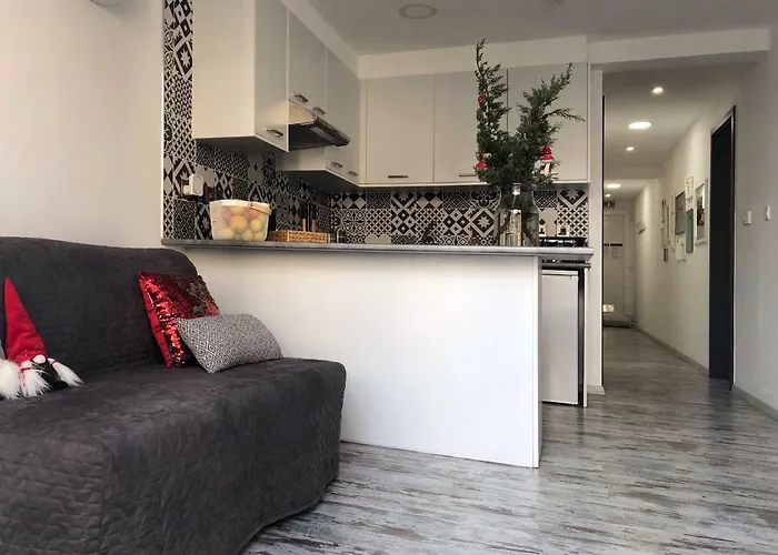 公寓 Go Sea Sunny With Terrace 5 Min To 圣纳帕